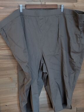 Men's Charcoal Drawstring Chinos - Relaxed Fit.  5X